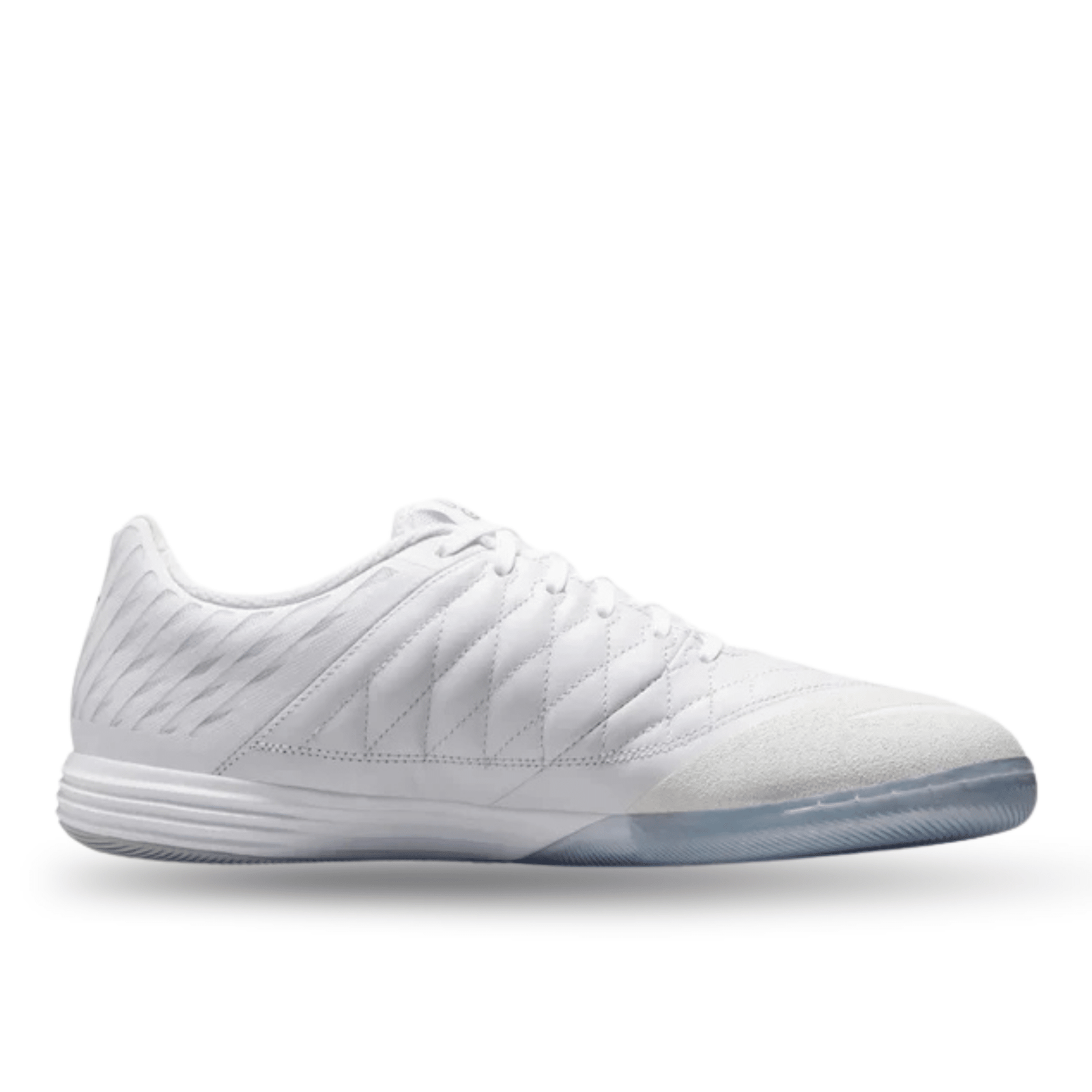 Nike Lunargato II Soccer Indoor Shoes (White/Chrome) | SoccerWearhouse