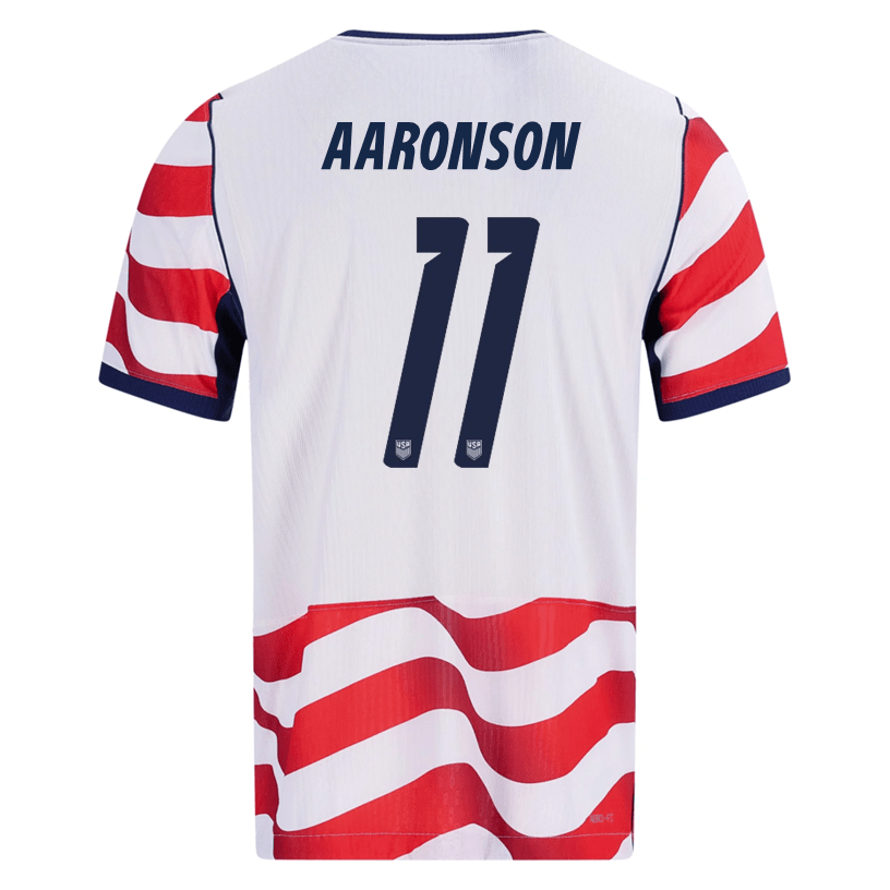 Nike Mens Aaronson United States Match Authentic Home Jersey 2026 (Sail/Midnight Navy) | SoccerWearhouse