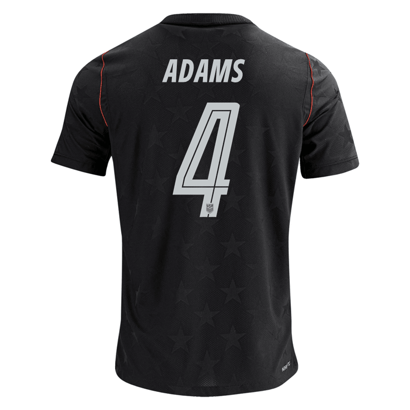 Nike Men's Adams United States Match Authentic Away Jersey 2026 (Dark Obsidian/Pure Platinum) | SoccerWearhouse