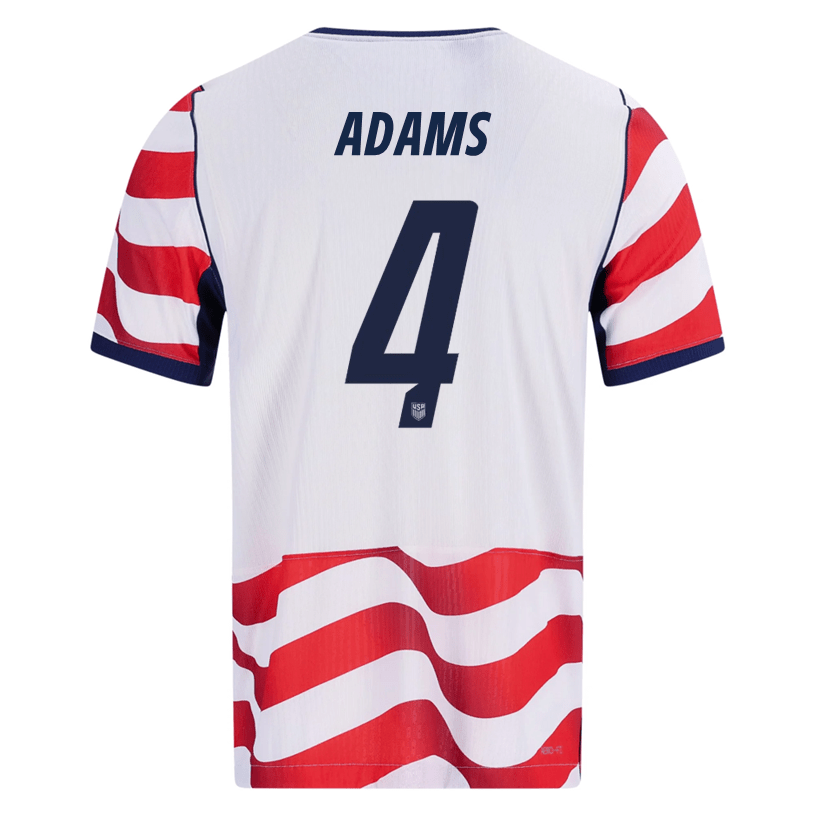 Nike Mens Adams United States Match Authentic Home Jersey 2026 (Sail/Midnight Navy) | SoccerWearhouse
