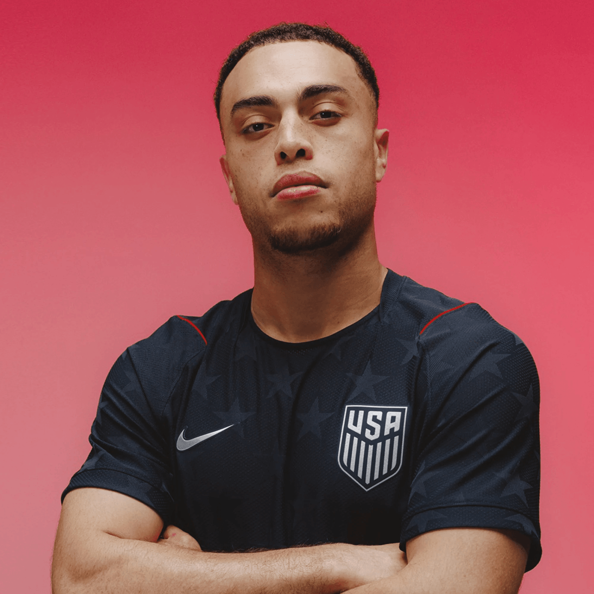 Nike Men's Agyemang United States Match Authentic Away Jersey 2026 (Dark Obsidian/Pure Platinum) | SoccerWearhouse