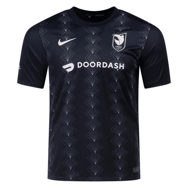 Nike Mens Angel City Home Jersey 22/23 (Black/Flat Silver/Orange Pearl