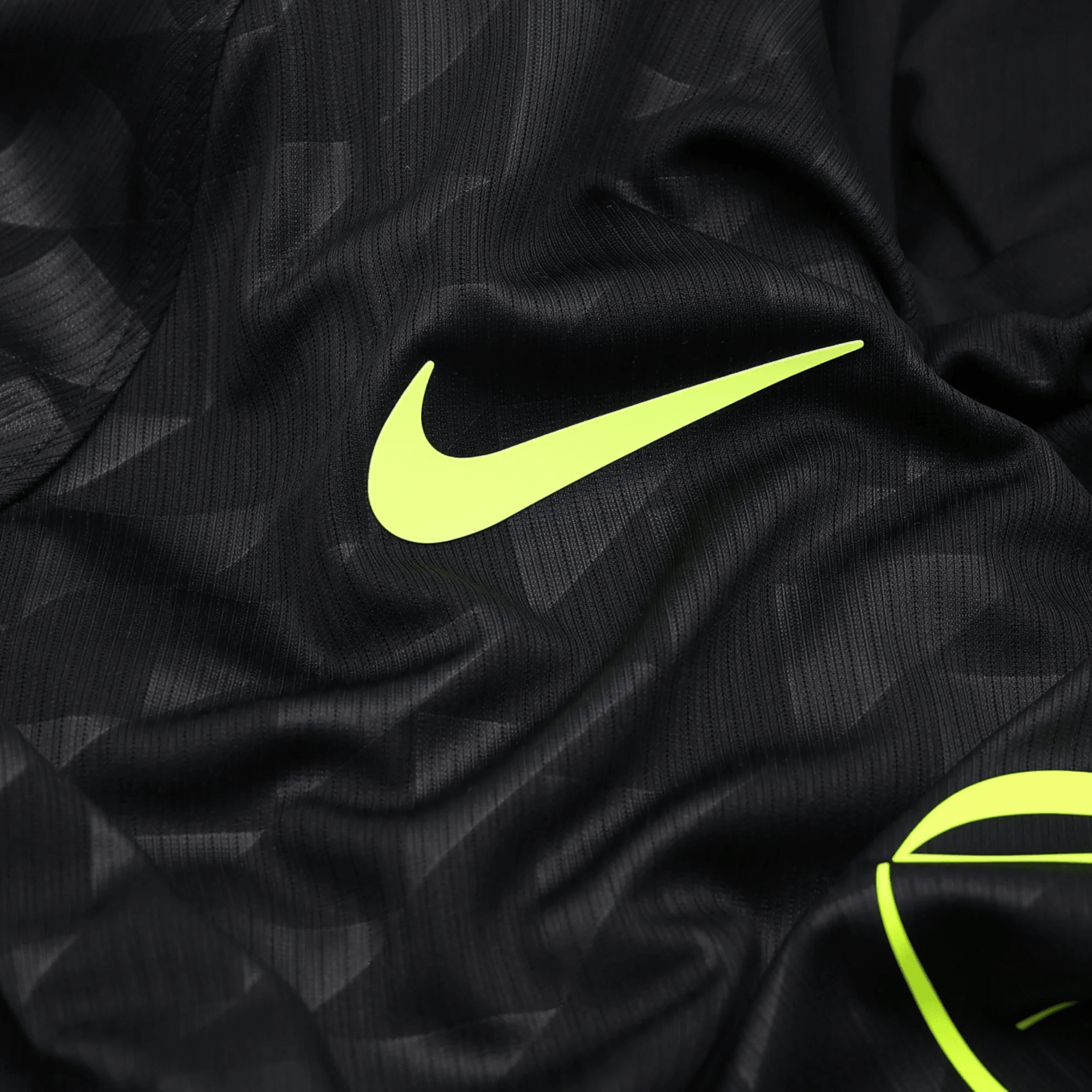 Nike Mens Atlético Madrid Away Jersey 26/27 (Black/Volt) | SoccerWearhouse
