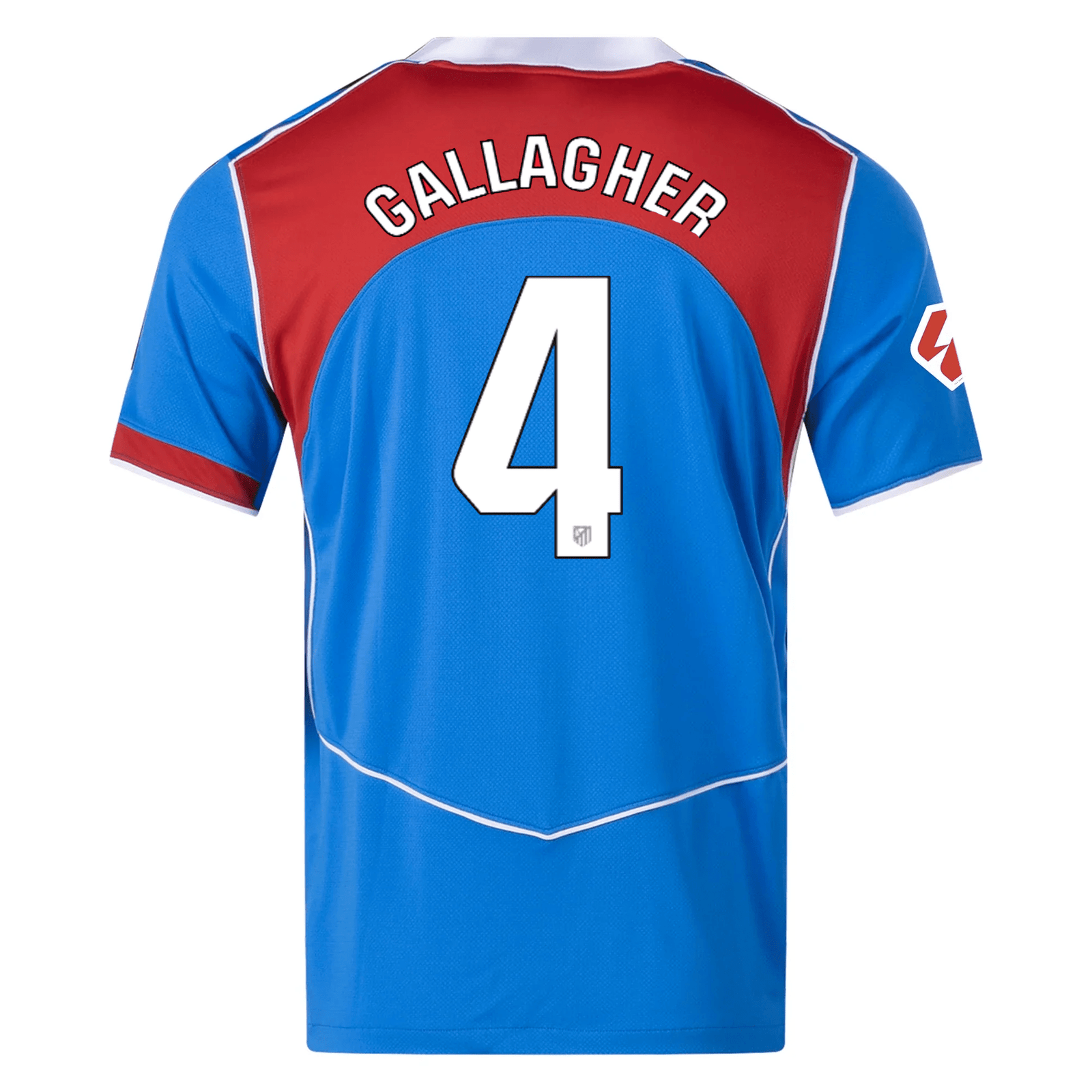Nike Men's Atletico Madrid Connor Gallagher T90 Third Jersey La Liga Patch 25/26 (Photo Blue/Sport Red) | SoccerWearhouse
