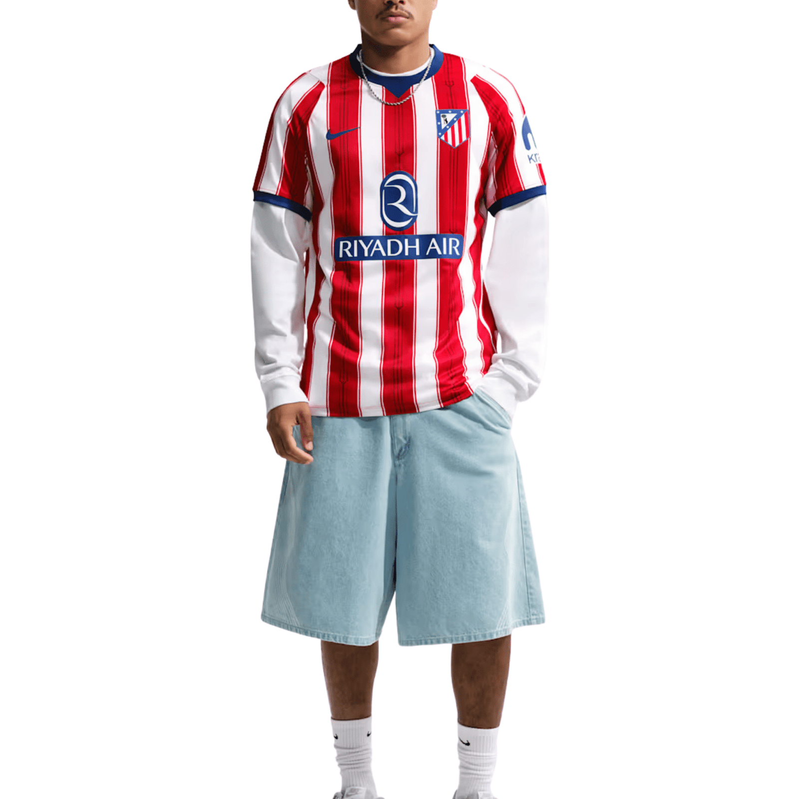 Nike Mens Atletico Madrid Home Jersey 26/27 (Red/White) | SoccerWearhouse