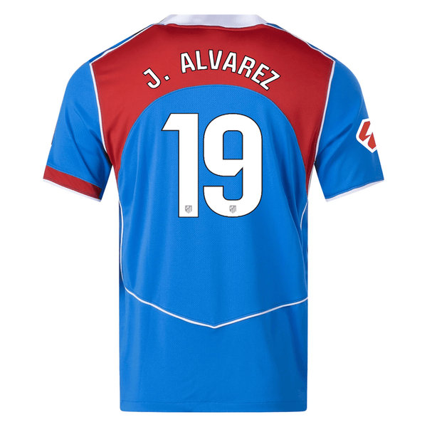 Nike Men's Atletico Madrid Julian Alvarez T90 Third Jersey La Liga Pat