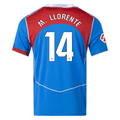 Nike Men's Atletico Madrid Marcos Llorente T90 Third Jersey La Liga Patch 25/26 (Photo Blue/Sport Red)