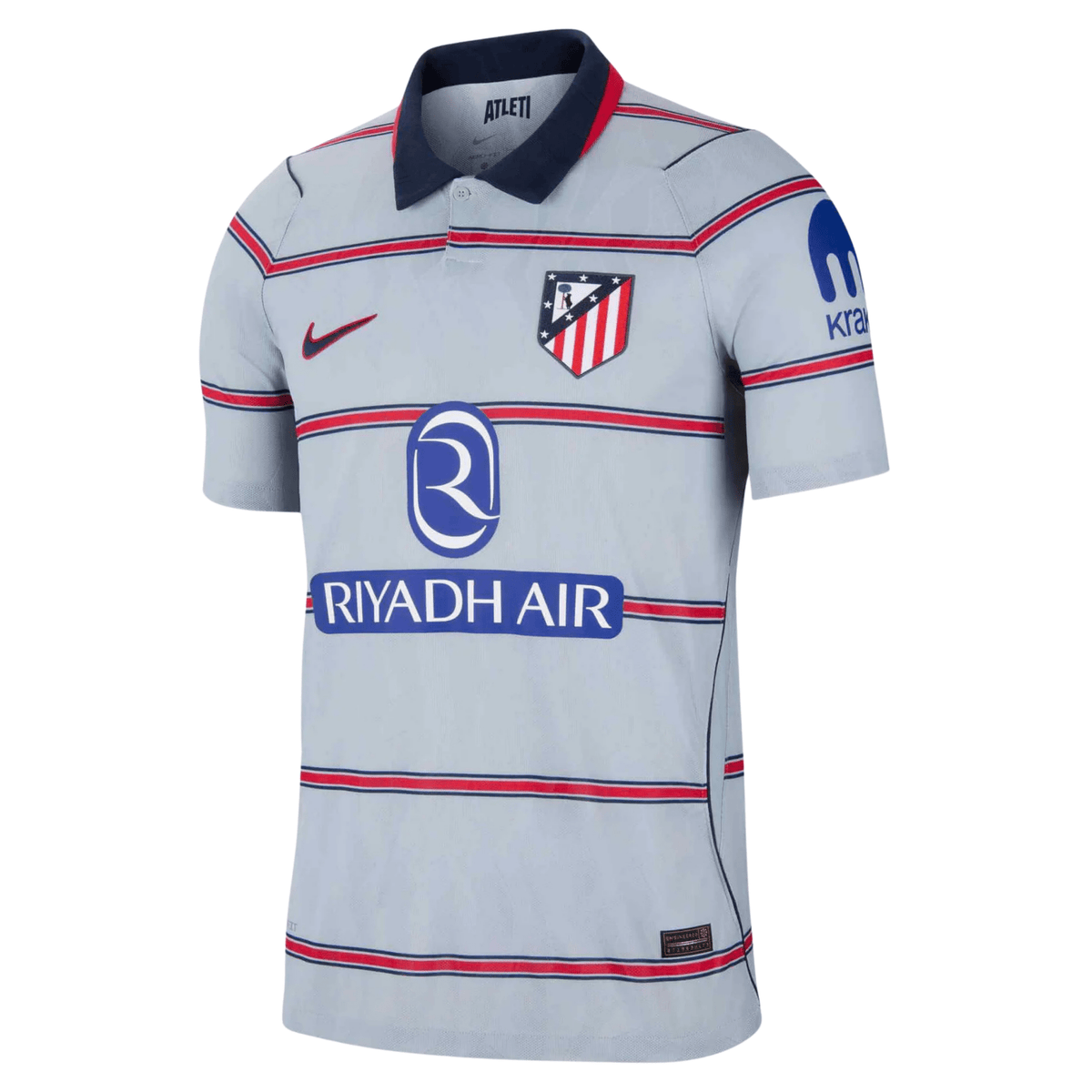 Nike Mens Atlético Madrid Match Authentic Third Jersey 26/27 (Obsidian/Red) | SoccerWearhouse