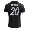 Nike Men's Balogun United States Match Authentic Away Jersey 2026 (Dark Obsidian/Pure Platinum)