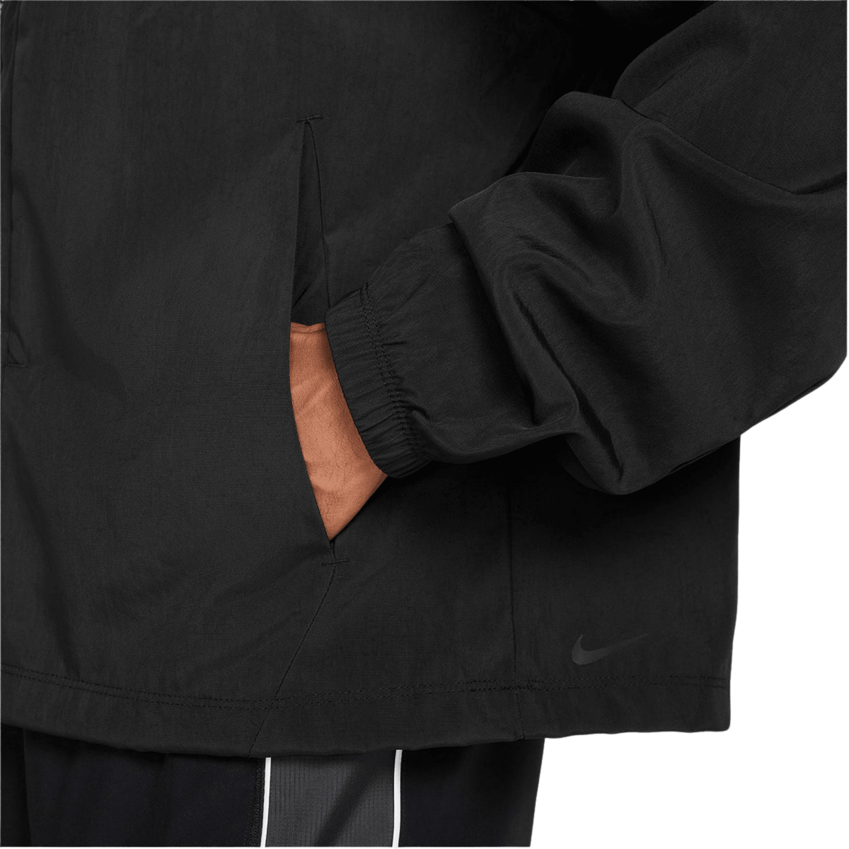 Nike Mens Barcelona Away Kobe Woven Jacket 26/27 (Black/Field Purple) | SoccerWearhouse