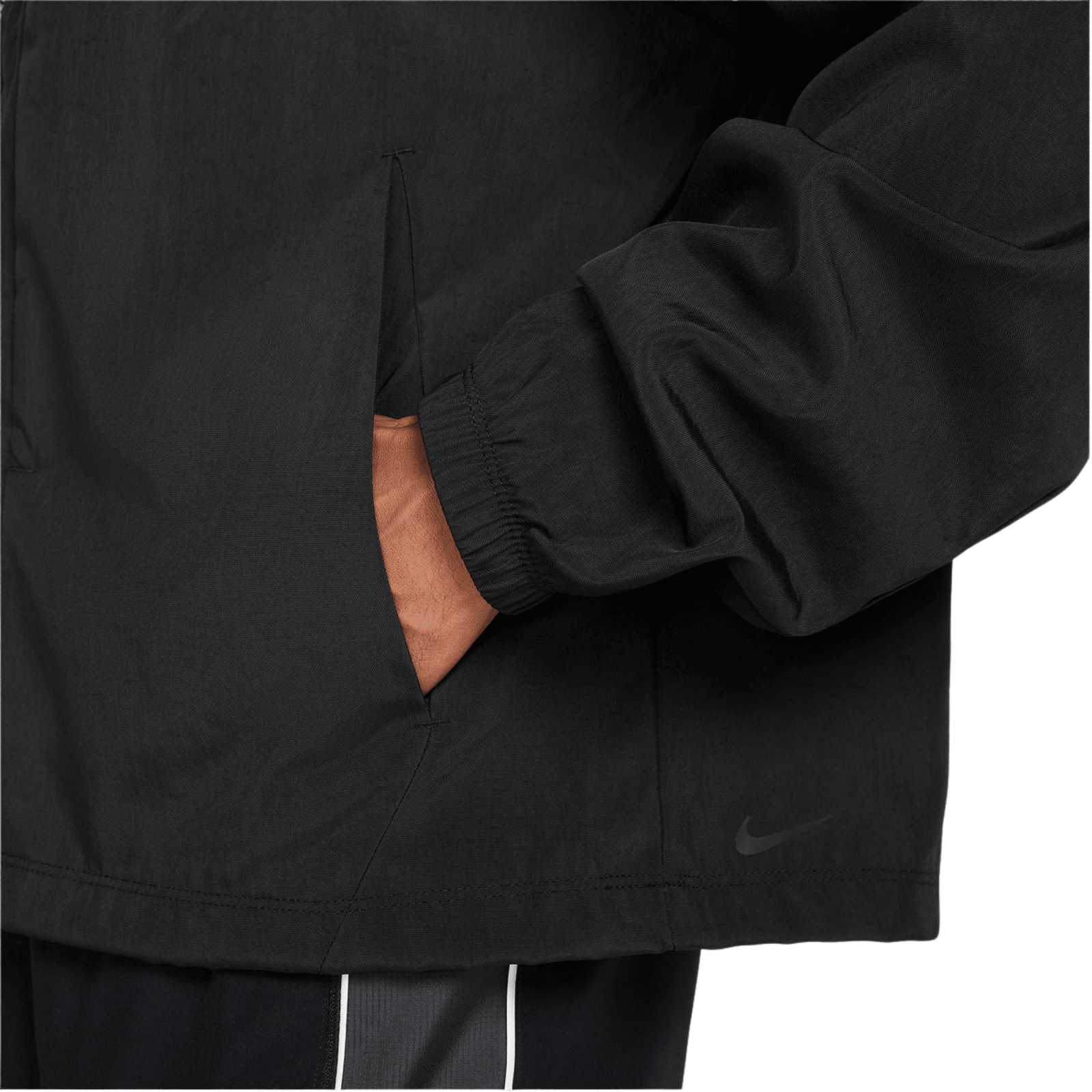 Nike Mens Barcelona Away Kobe Woven Jacket 26/27 (Black/Field Purple) | SoccerWearhouse