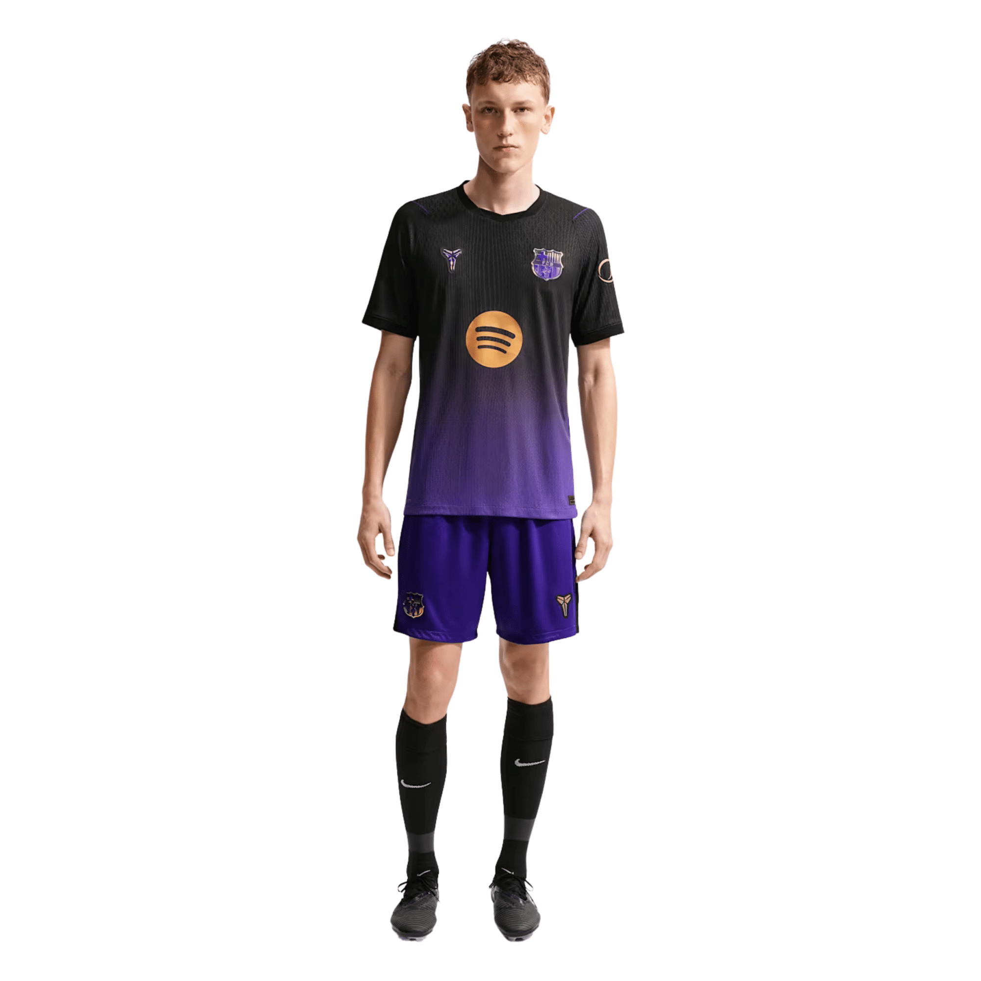 Nike Mens Barcelona Match Authentic Away Jersey 26/27 (Purple/Metallic