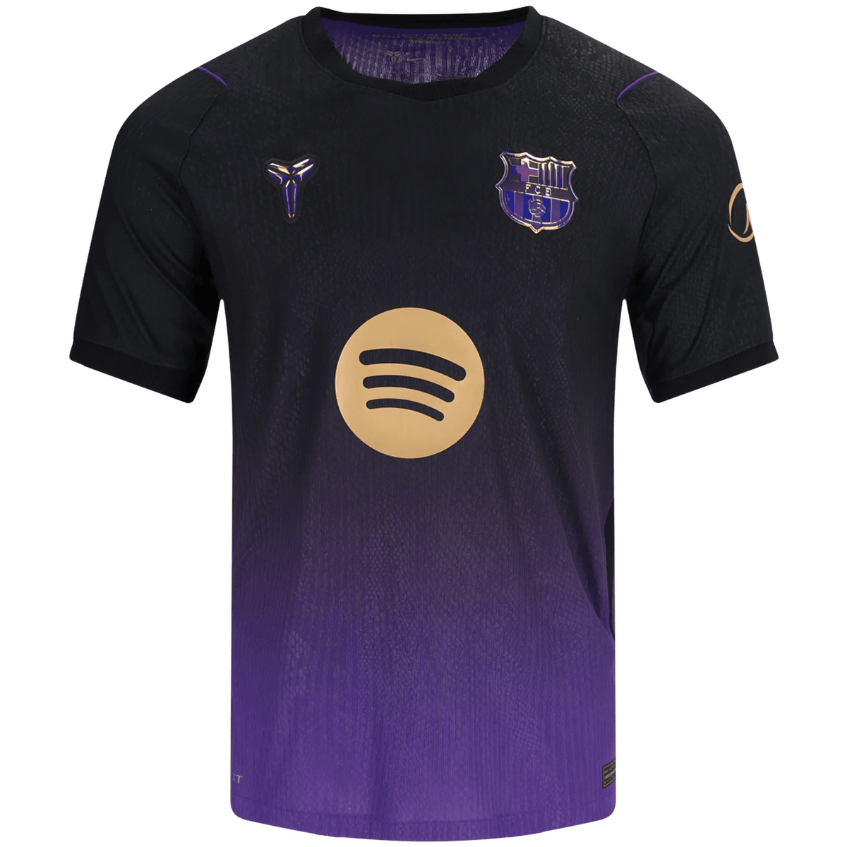 Nike Mens Barcelona Match Authentic Away Jersey 26/27 (Purple/Metallic Gold) | SoccerWearhouse