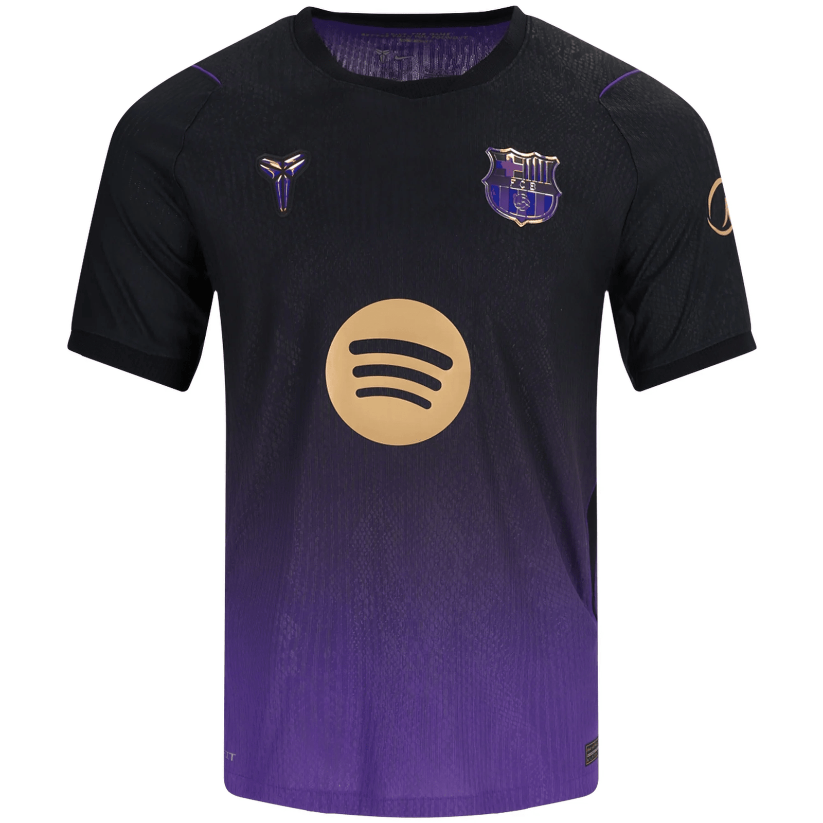 Nike Mens Barcelona Match Authentic Away Jersey 26/27 (Purple/Metallic Gold) | SoccerWearhouse