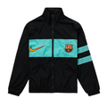 Nike Mens Barcelona Third Repel I96 Track Jacket 26/27 (Black/Green Frost/University Gold)