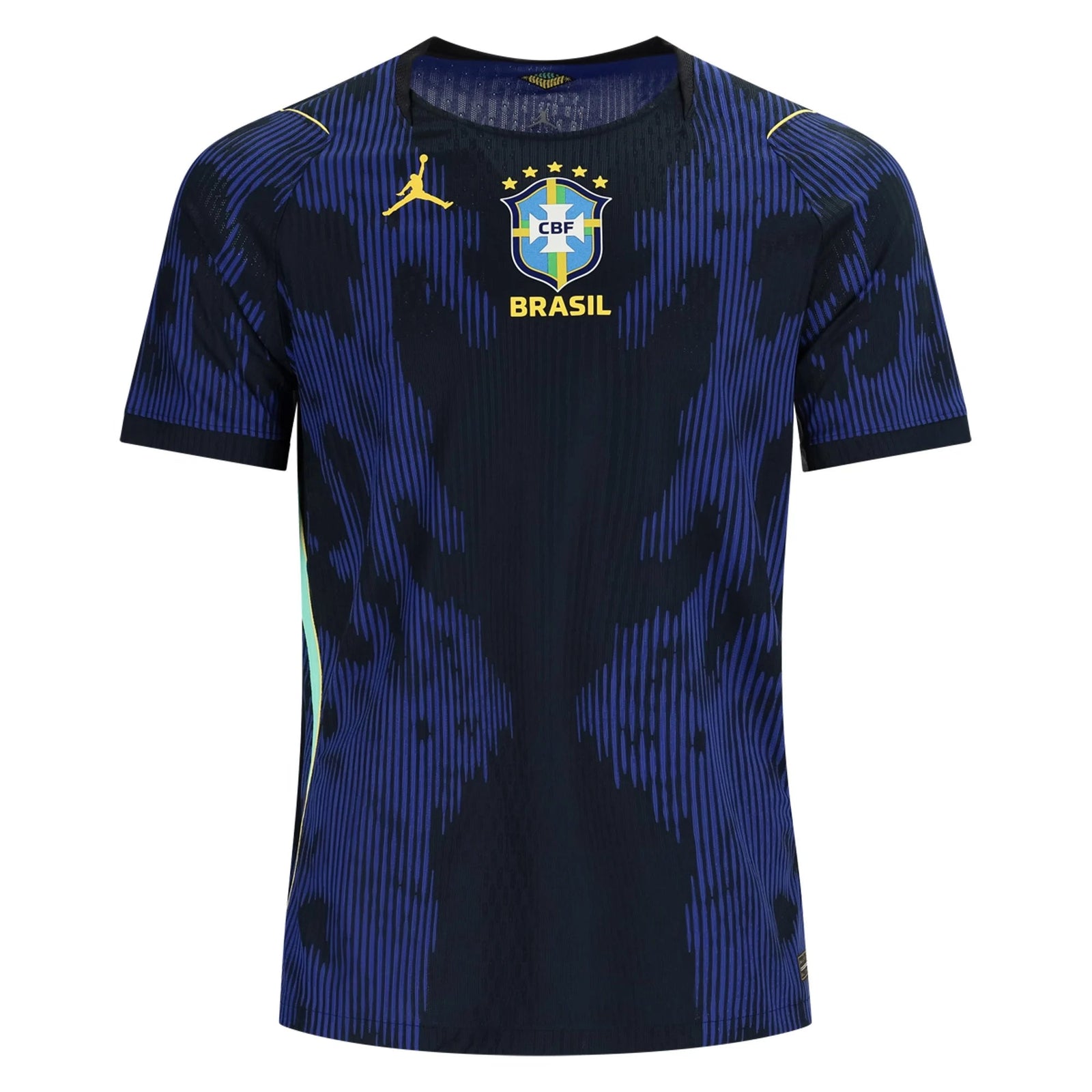 Nike Men's Brazil 2026 Match Authentic Away Jersey (Old Royal/Black) | SoccerWearhouse