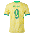 Nike Mens Brazil Endrick Home Jersey 24/25 (Dynamic Yellow/Lemon Chiffon/Green Spark)