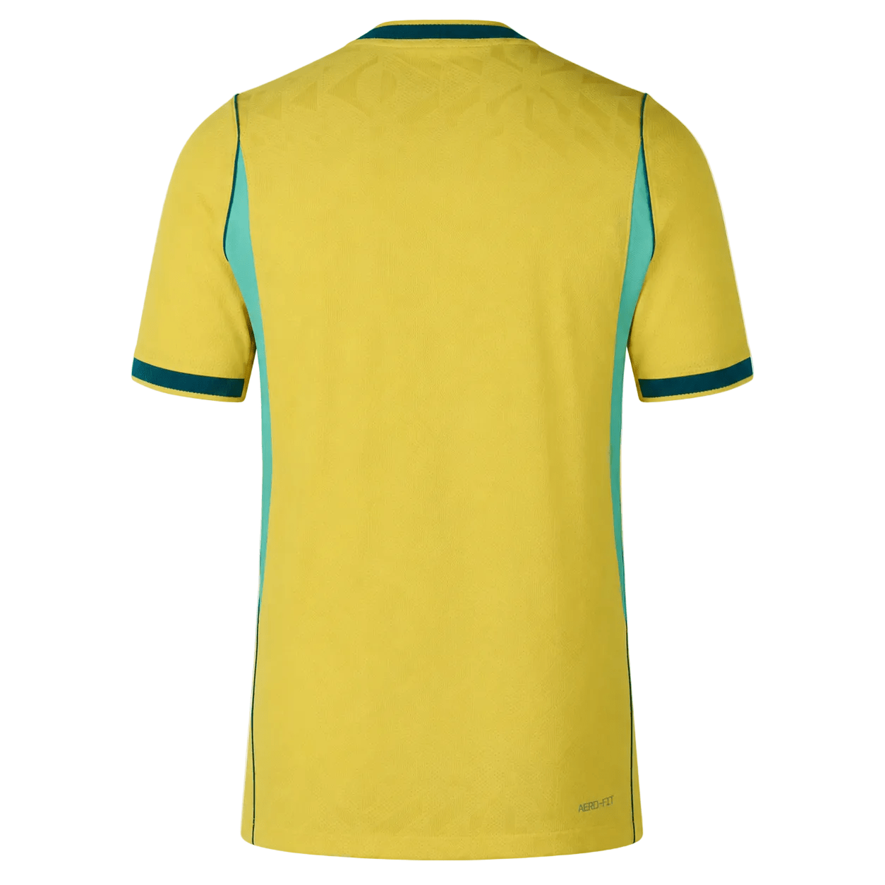 Nike Men's Brazil Match Authentic Home Jersey 2026 (Yellow/Teal) | SoccerWearhouse