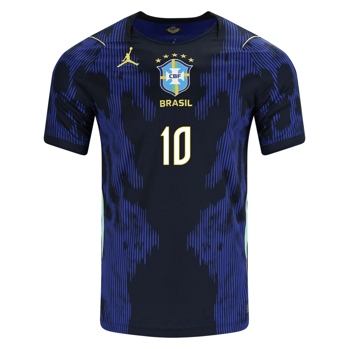 Nike Men's Brazil Neymar JR. Away Stadium Jersey 2026 (Old Royal/Black) | SoccerWearhouse