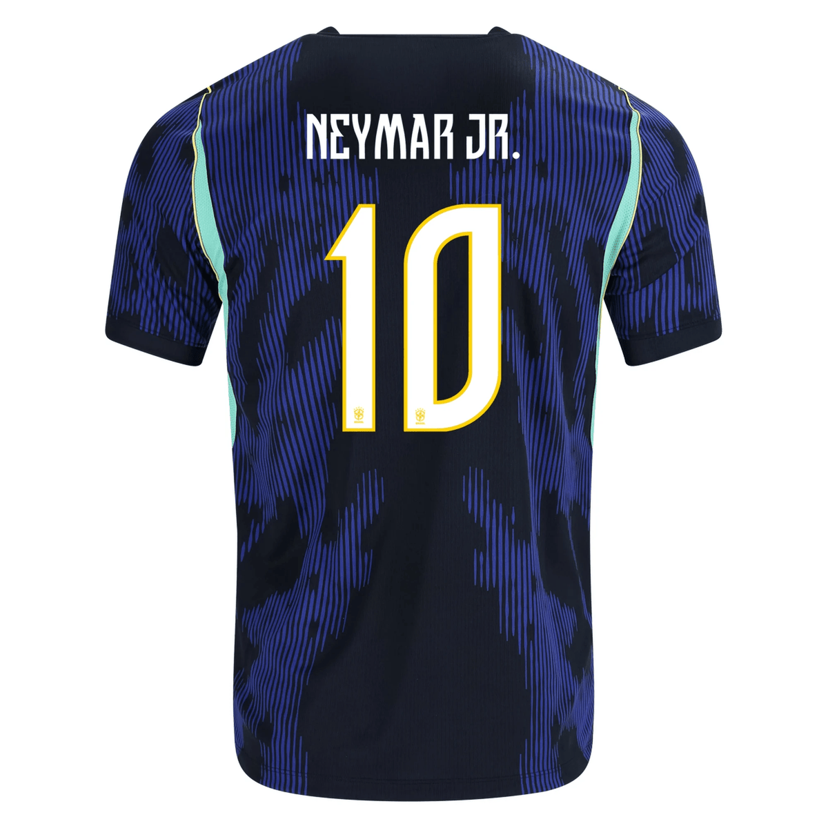 Nike Men's Brazil Neymar JR. Away Stadium Jersey 2026 (Old Royal/Black) | SoccerWearhouse