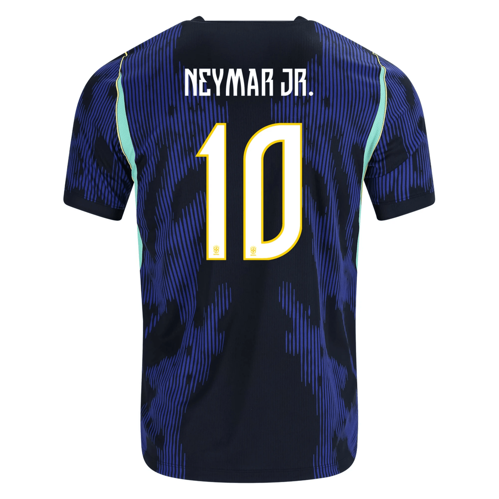 Nike Men's Brazil Neymar JR. Away Stadium Jersey 2026 (Old Royal/Black) | SoccerWearhouse