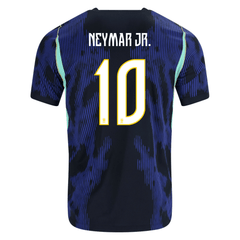 Nike Men's Brazil Neymar JR. Away Stadium Jersey 2026 (Old Royal/Black
