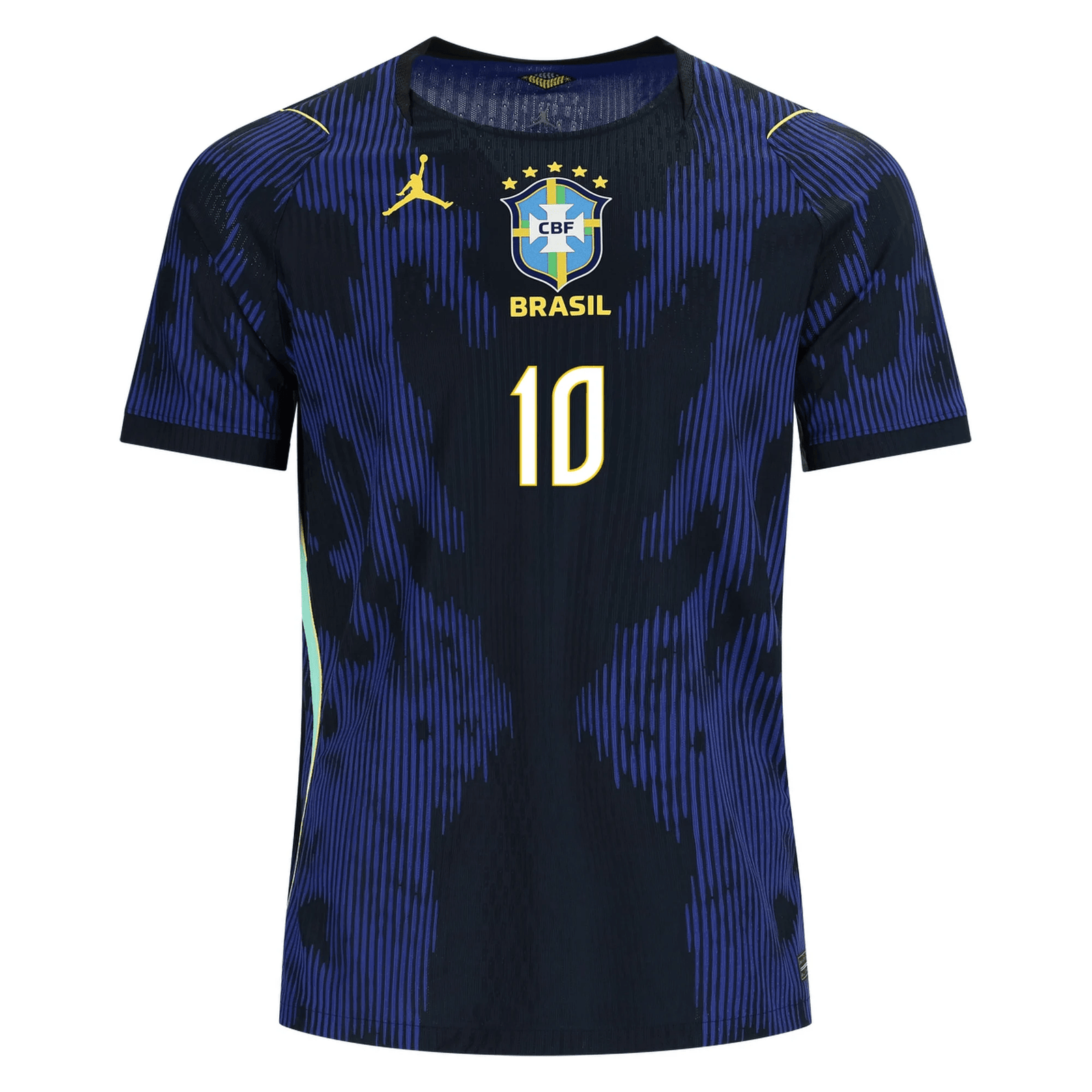 Nike Men's Brazil Neymar JR. Match Authentic Away Jersey 2026 (Old Royal/Black) | SoccerWearhouse