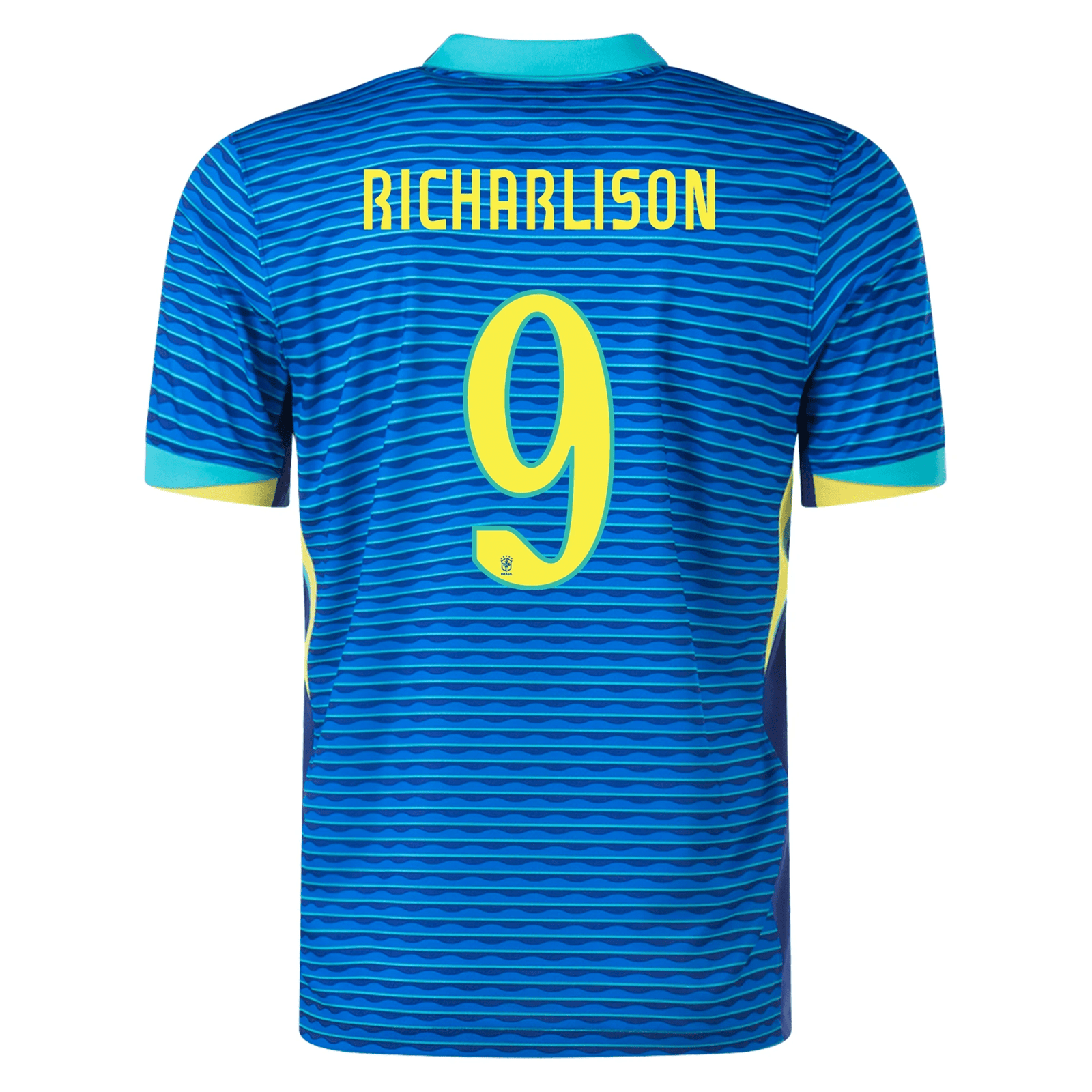 Nike Mens Brazil Richarlison Away Jersey 24/25 (Soar/Dynamic Yellow) | SoccerWearhouse