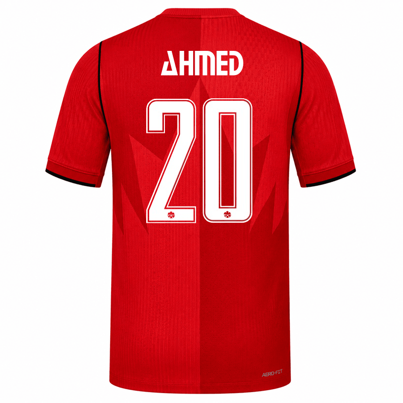 Nike Men's Canada Ahmed Match Authentic Home Jersey 2026 (Red) | SoccerWearhouse