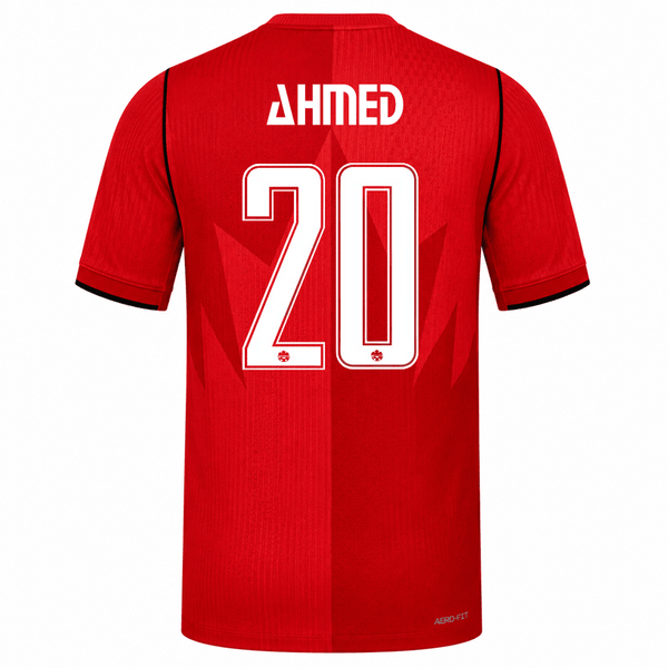 Nike Men's Canada Ahmed Match Authentic Home Jersey 2026 (Red)