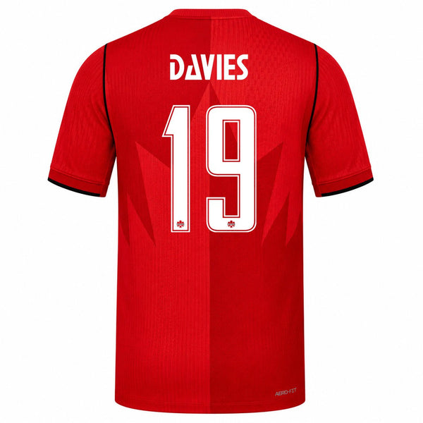 Nike Men's Canada Alfonso Davies Match Authentic Home Jersey 2026 (Red