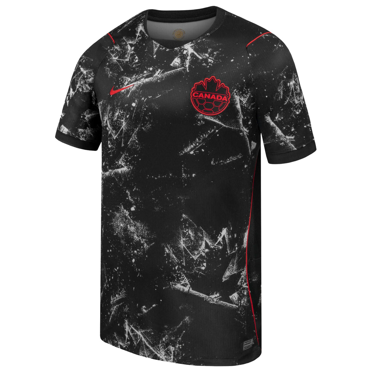 Nike Mens Canada Away Stadium Jersey 2026 (Black) | SoccerWearhouse