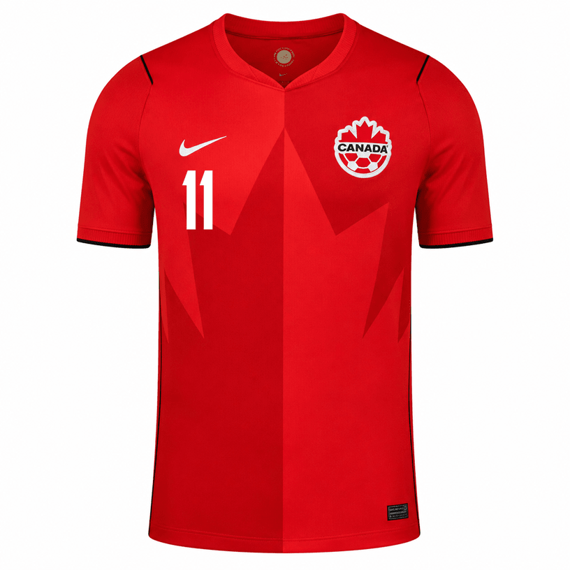 Nike Men's Canada Buchanan Home Stadium Jersey 2026 (Red) | SoccerWearhouse