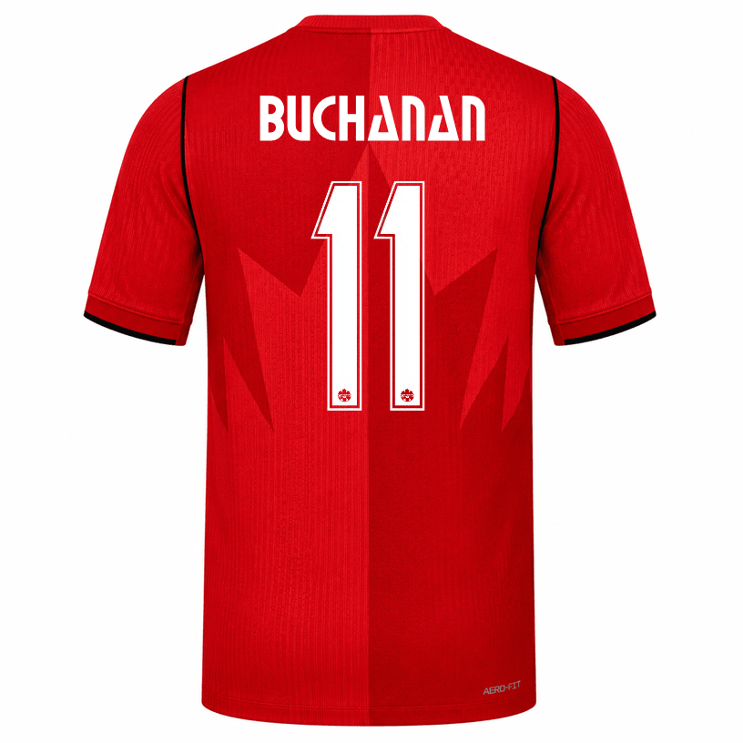 Nike Men's Canada Buchanan Match Authentic Home Jersey 2026 (Red) | SoccerWearhouse