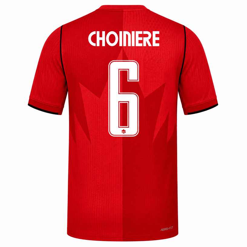 Nike Men's Canada Choiniere Match Authentic Home Jersey 2026 (Red) | SoccerWearhouse