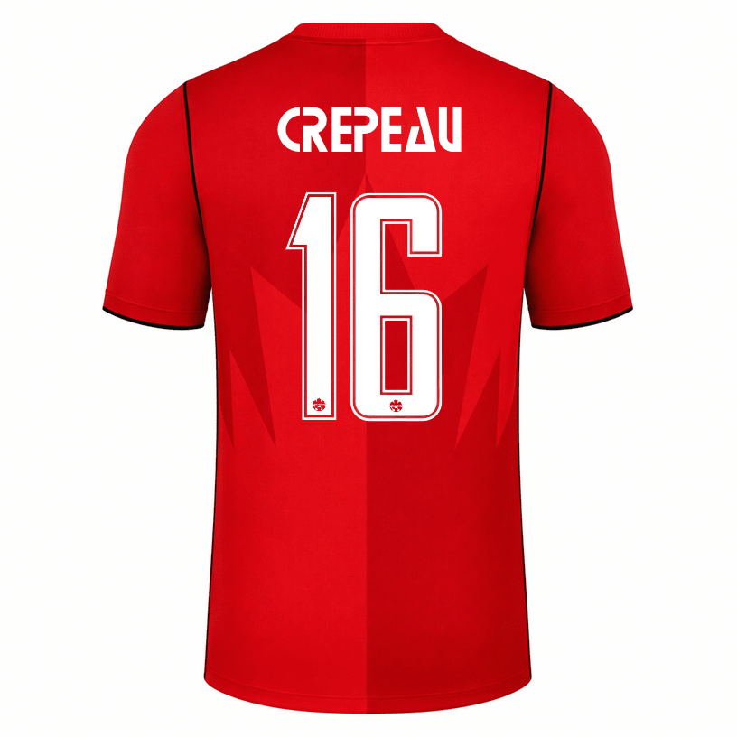 Nike Men's Canada Crepeau Home Stadium Jersey 2026 (Red) | SoccerWearhouse