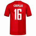 Nike Men's Canada Crepeau Match Authentic Home Jersey 2026 (Red)