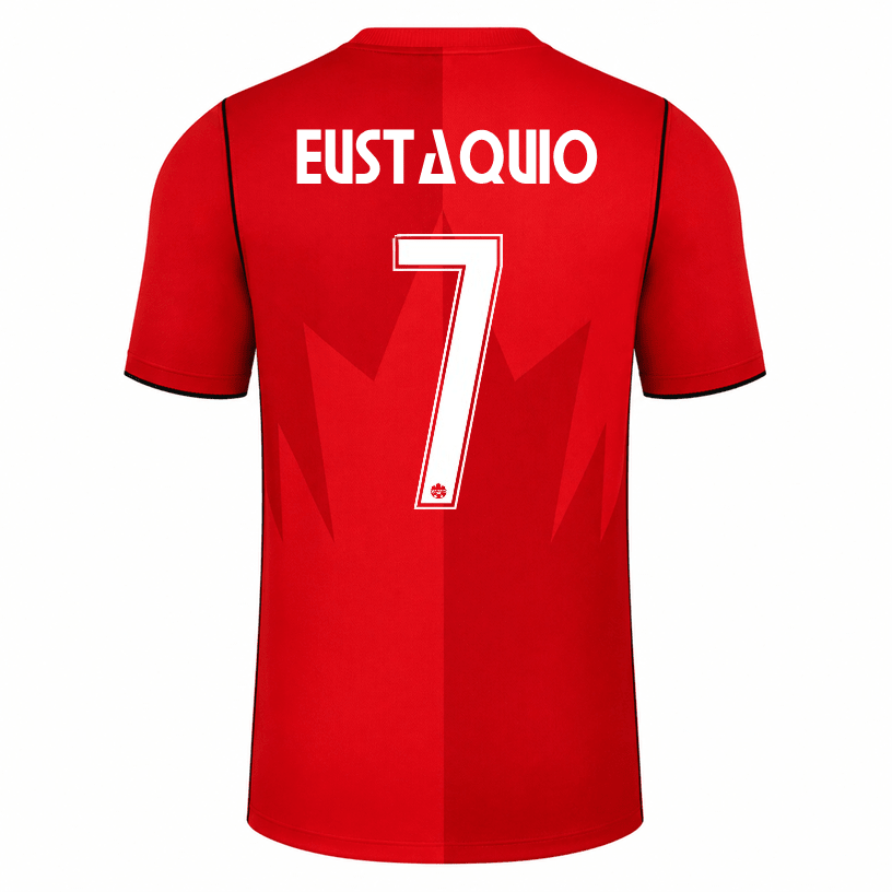 Nike Men's Canada Eustaquio Home Stadium Jersey 2026 (Red) | SoccerWearhouse
