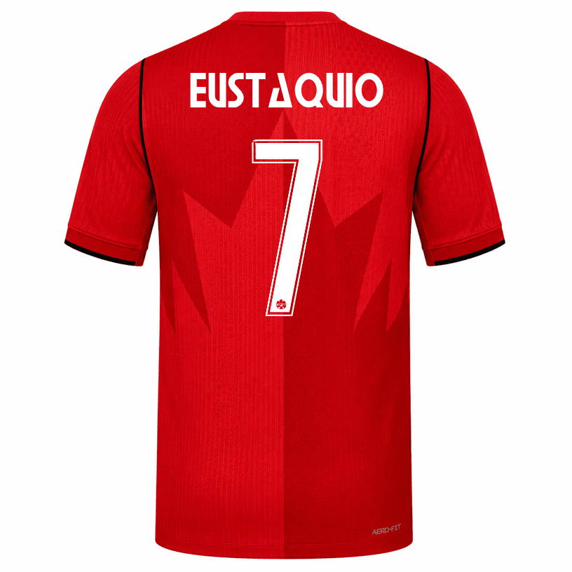Nike Men's Canada Eustaquio Match Authentic Home Jersey 2026 (Red) | SoccerWearhouse