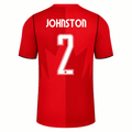 Nike Men's Canada Johnston Home Stadium Jersey 2026 (Red)