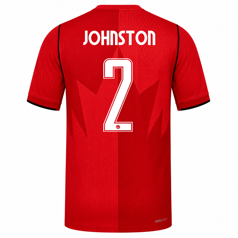 Nike Men's Canada Johnston Match Authentic Home Jersey 2026 (Red) | SoccerWearhouse