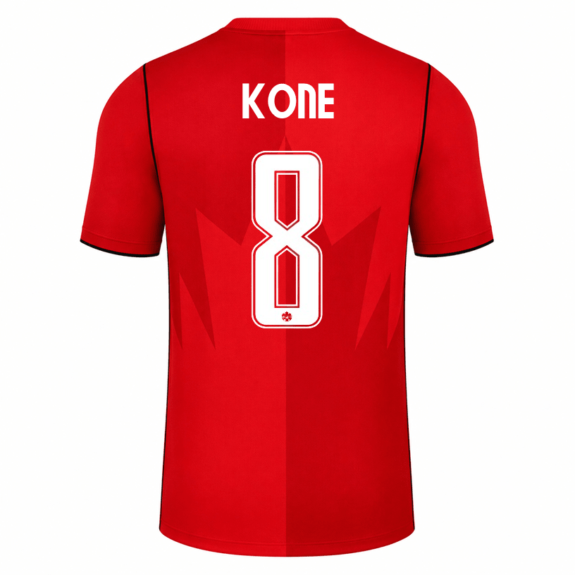 Nike Men's Canada Kone Home Stadium Jersey 2026 (Red) | SoccerWearhouse