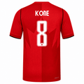 Nike Men's Canada Kone Match Authentic Home Jersey 2026 (Red)