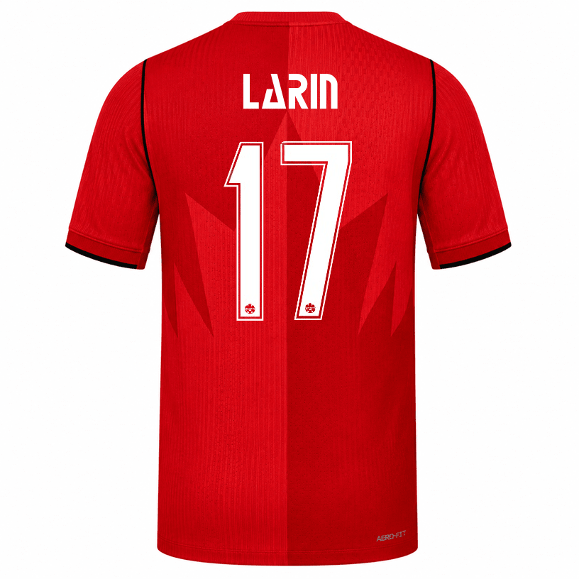 Nike Men's Canada Larin Match Authentic Home Jersey 2026 (Red) | SoccerWearhouse