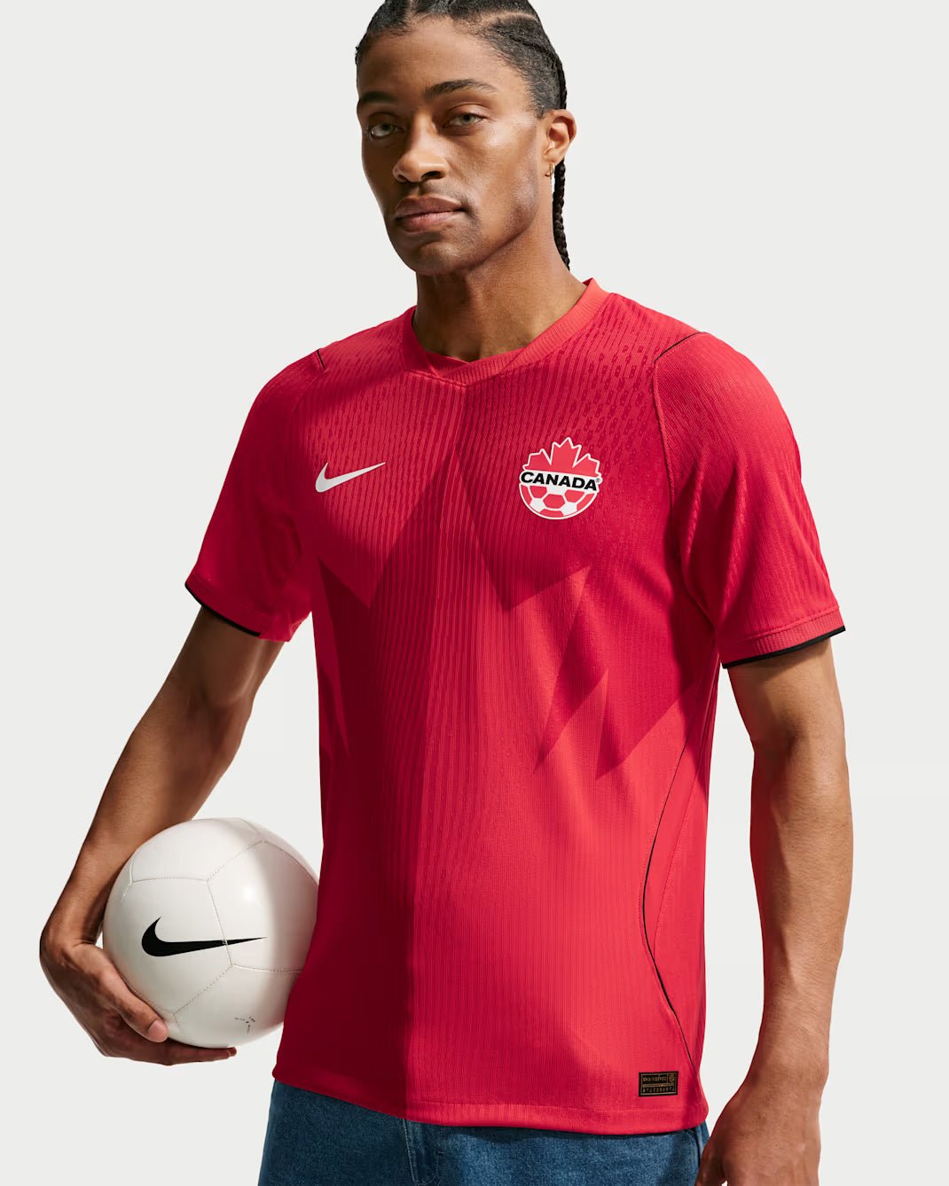 Nike Men's Canada Match Authentic Home Jersey 2026 (Red) | SoccerWearhouse