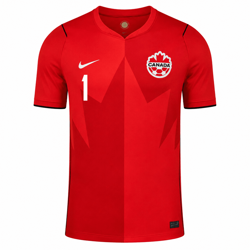 Nike Men's Canada St. Clair Home Stadium Jersey 2026 (Red) | SoccerWearhouse