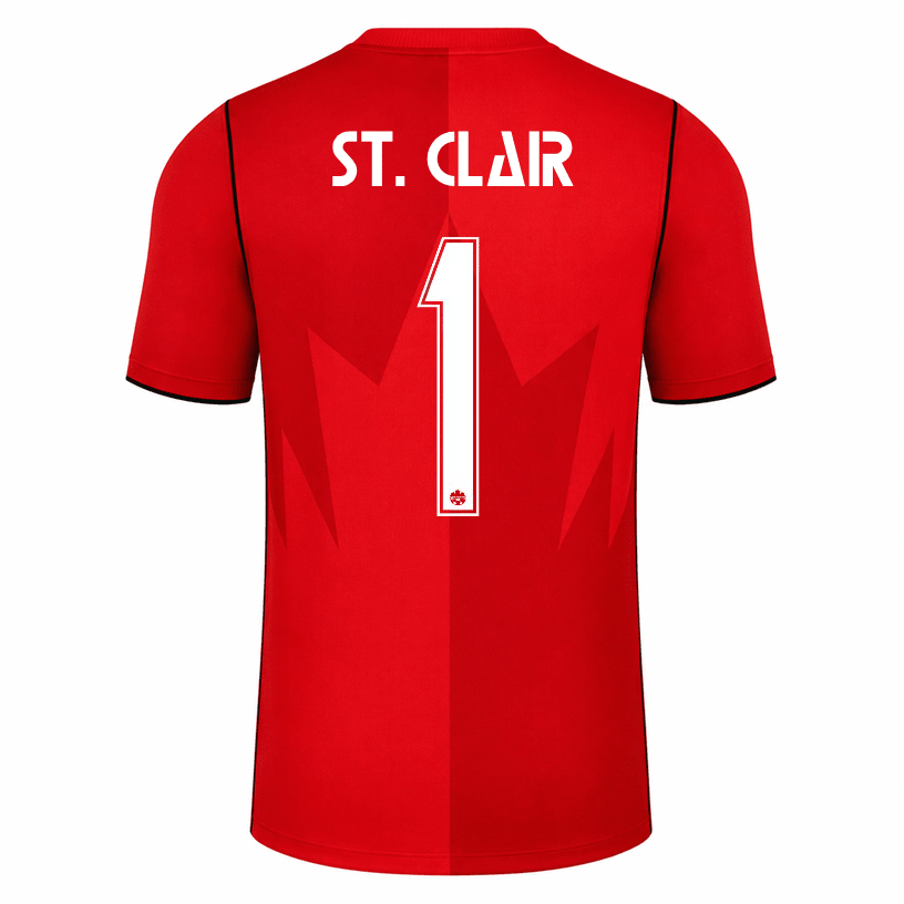 Nike Men's Canada St. Clair Home Stadium Jersey 2026 (Red) | SoccerWearhouse