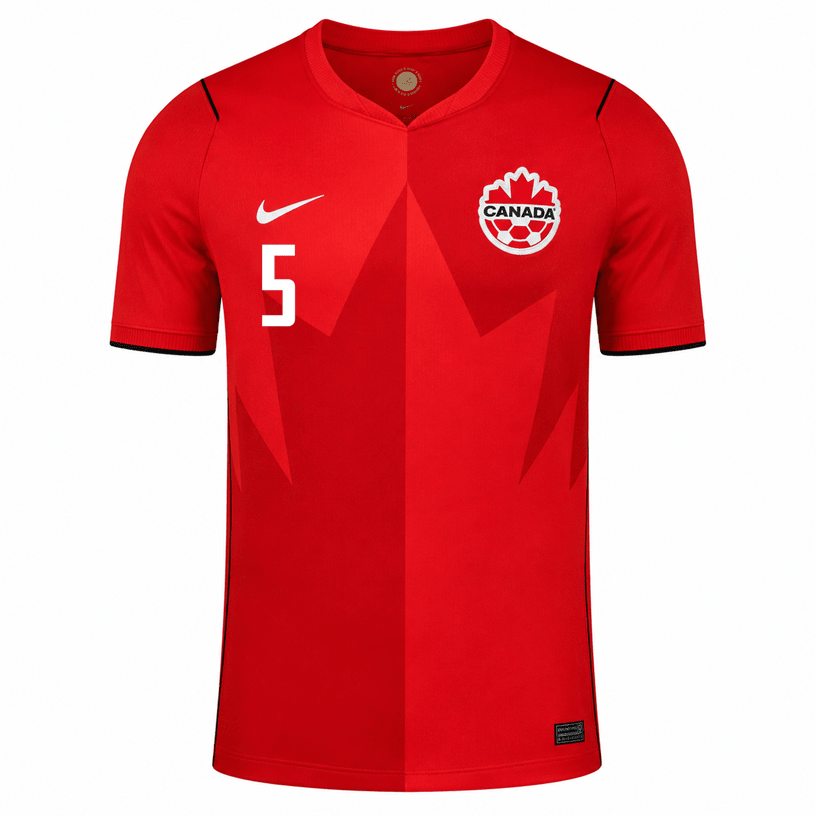 Nike Men's Canada Waterman Home Stadium Jersey 2026 (Red) | SoccerWearhouse