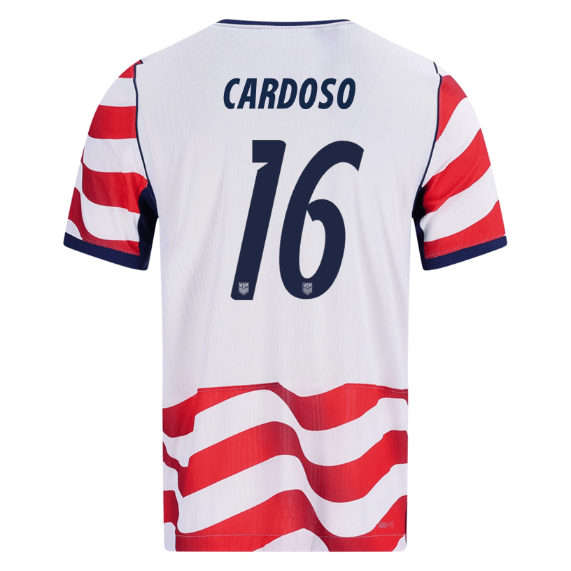 Nike Mens Cardoso United States Match Authentic Home Jersey 2026 (Sail/Midnight Navy) | SoccerWearhouse