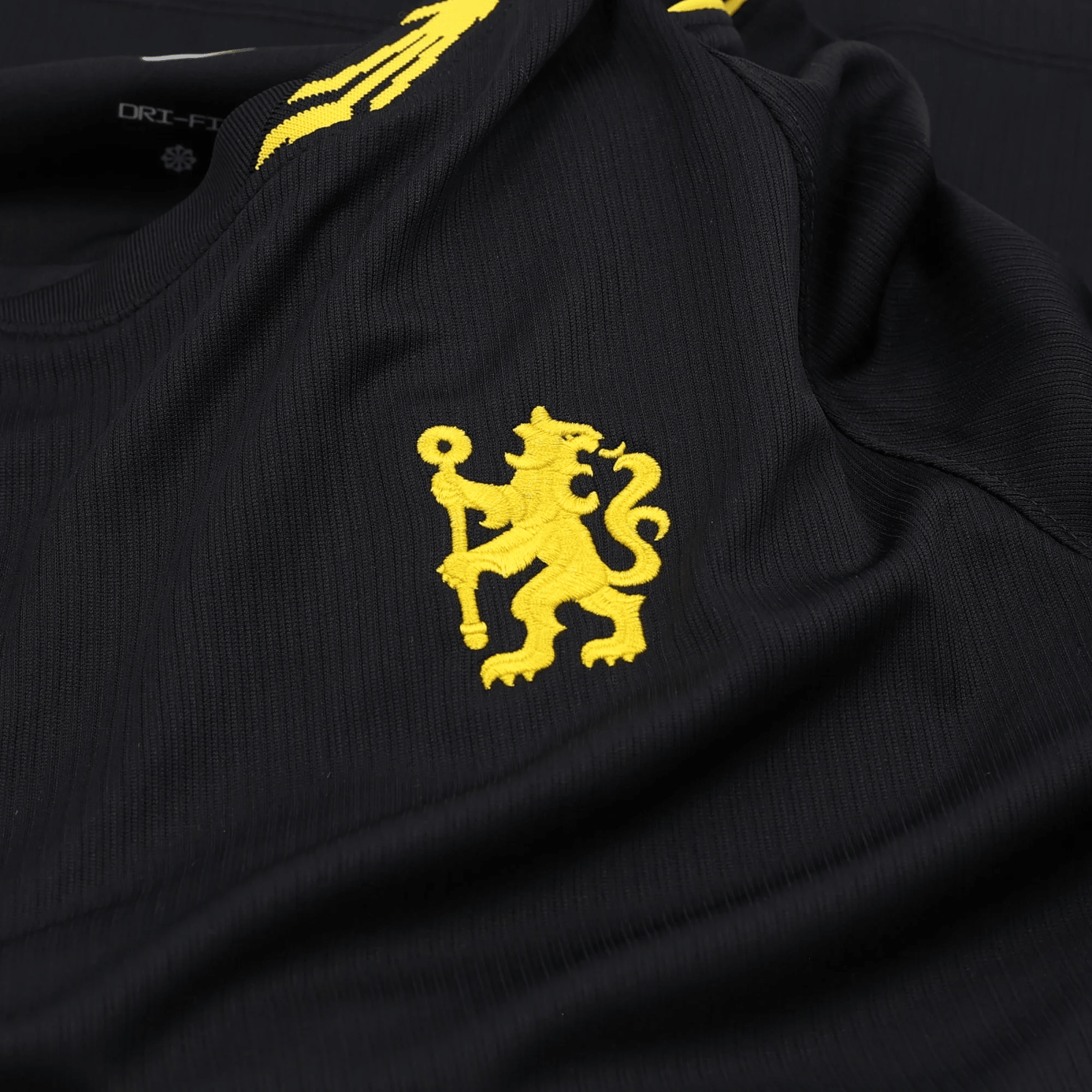 Nike Mens Chelsea Away Jersey 26/27 (Black/Midwest Gold) | SoccerWearhouse